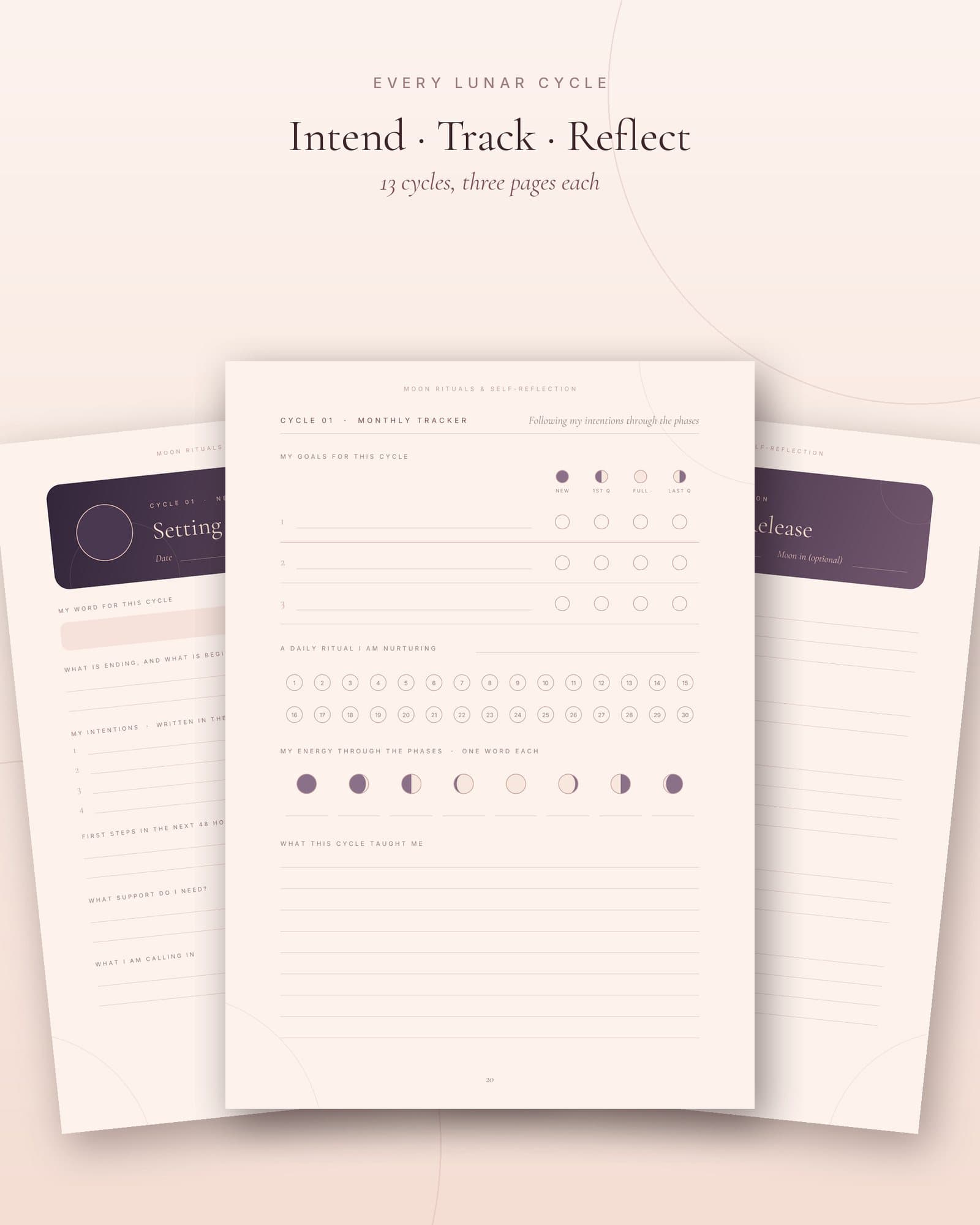 Moon Rituals & Self-Reflection Guide — preview 2
