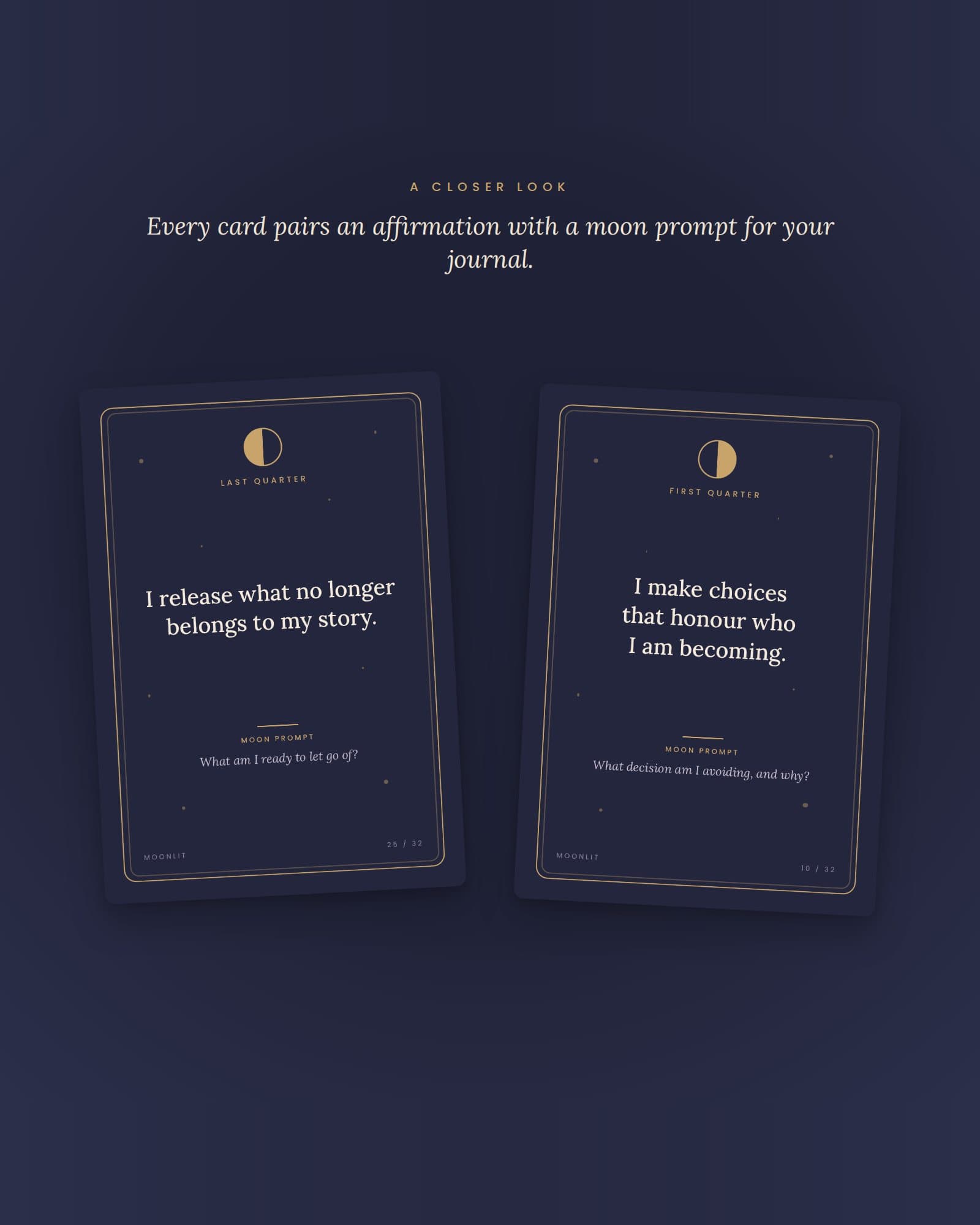 Moonlit Lunar Affirmation Deck — preview 2